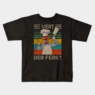 Vert Der Ferk Vintage Kids T-Shirt